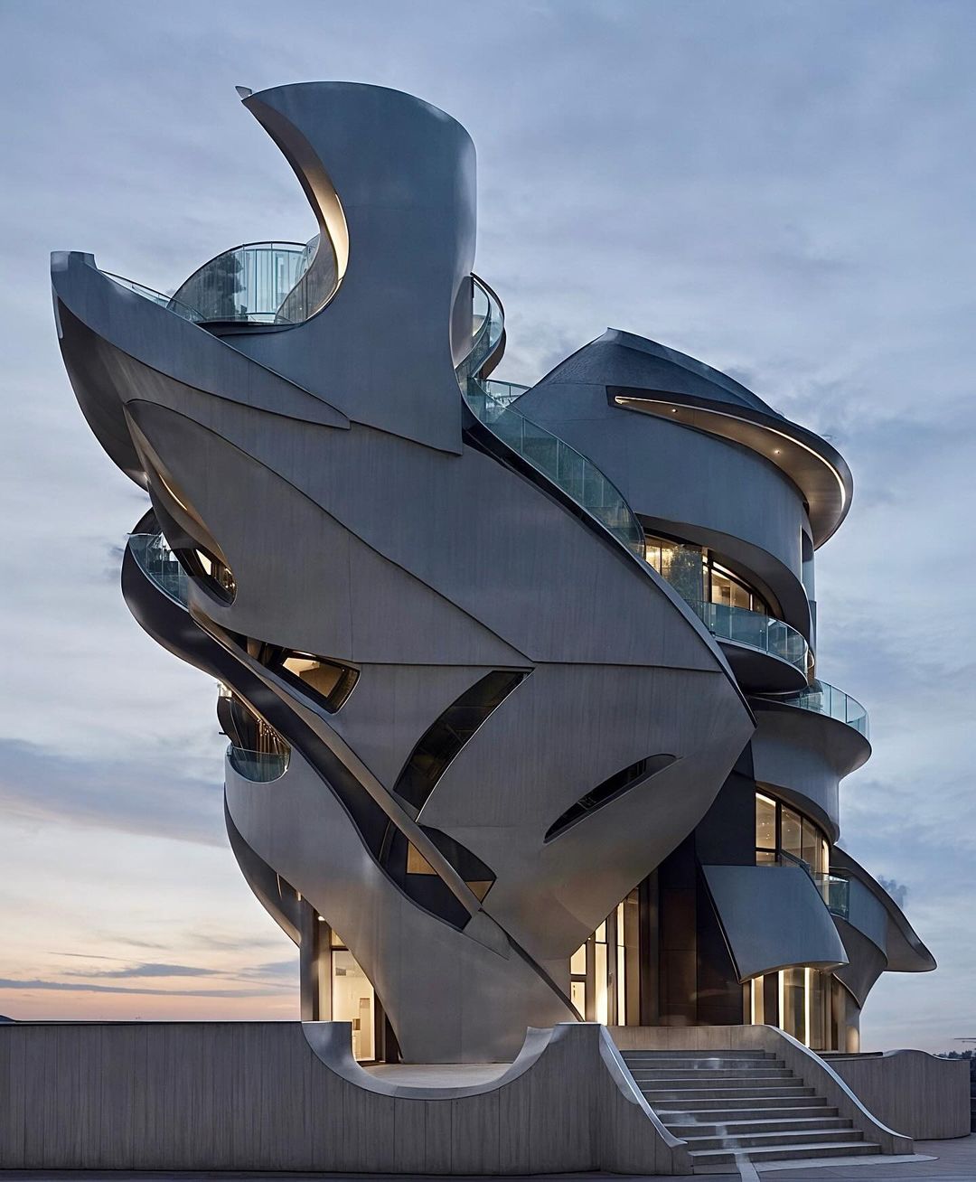 سازه هایی مدرن و زیبا با الهام از طرح نقشه ایران